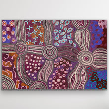 Load image into Gallery viewer, "Malilu" original Aboriginal painting by Kay Baker Tunkin, 88cm x 60cm - authentic Indigenous Australian artwork
