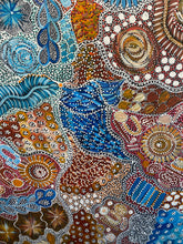 Load image into Gallery viewer, &quot;My Country (Utopia)&quot; Janet Golder Kngwarreye 178cm x 87cm
