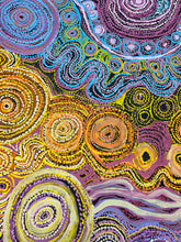 Load image into Gallery viewer, "Piltata Tjukurpa" original Aboriginal painting by Rhoda Tjitayi, 198cm x 141cm - authentic Indigenous Australian artwork
