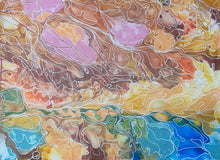 Load image into Gallery viewer, "Pantu (Salt Lake)" original Aboriginal painting by Janice Stanley, 120cm x 87cm - authentic Indigenous Australian artwork
