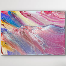 Load image into Gallery viewer, "Pantu (Salt Lake)" original Aboriginal painting by Janice Stanley, 143cm x 99cm - authentic Indigenous Australian artwork

