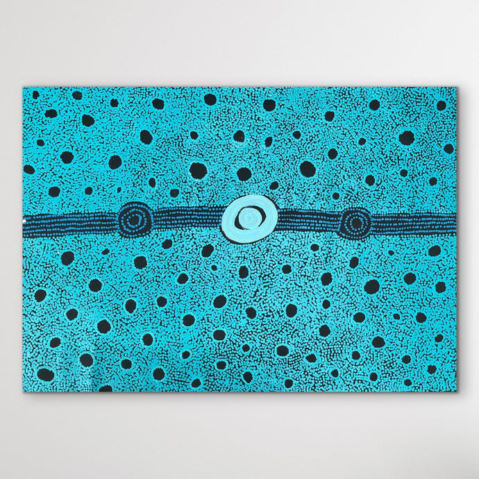 Dalmisha Ken original painting blue