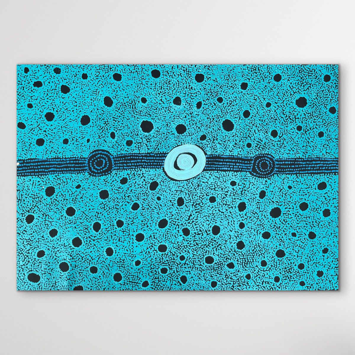 Dalmisha Ken original painting blue