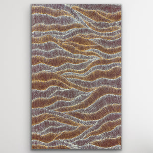 "Sand Dunes" Debbie Napaljarri Brown 140cm x 88cm