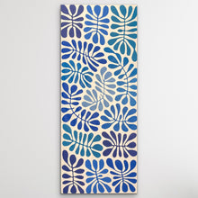 Load image into Gallery viewer, "Bended Acacia Leaves (Watiya Tjuta)" original Aboriginal painting by Debra Nangala McDonald, 201cm x 83cm - authentic Indigenous Australian artwork
