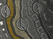 Load image into Gallery viewer, Up close Delvine Pitjara original painting
