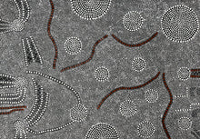 Load image into Gallery viewer, &quot;Bush Onion&quot; Nancy Martin Napangarti 138cm x 97cm

