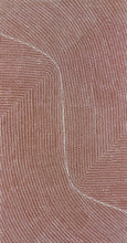 Load image into Gallery viewer, Close vertical crop of Bush Onion painting by Tansy Martin highlighting curved dot formations
