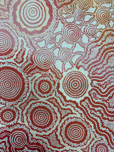 Load image into Gallery viewer, Country Landscape by Farron Furber Jampitjinpa Aboriginal Australian artwork 109cm by 95cm
