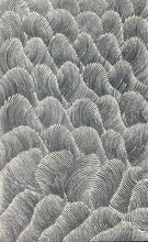 Load image into Gallery viewer, Close detail showing the textured layers and sweeping patterns that represent the natural rhythm of the desert winds.
