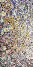 Load image into Gallery viewer, "Minyma Malilu" Aboriginal art by Carolanne Ken - close-up detail, 116cm x 60cm
