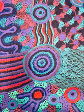Load image into Gallery viewer, Colorful dot pattern with concentric circles and geometric shapes.
