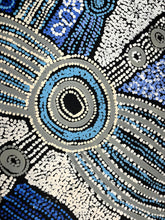 Load image into Gallery viewer, &quot;Minma Malilu&quot; Clarise Tunkin 144cm x 87cm close up details APY lands artist
