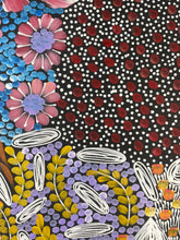 Load image into Gallery viewer, Artistic depiction of flowers and abstract patterns in a stylized manner.
