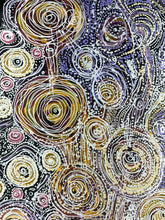 Load image into Gallery viewer, "Minyma Malilu" by Carolanne Ken - alternate view, original Aboriginal painting, 116cm x 60cm
