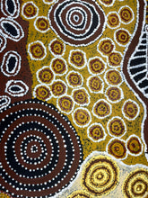 Load image into Gallery viewer, Bronwyn Jimmy with original painting "My Country" - Aboriginal artist
