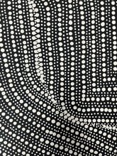 Load image into Gallery viewer, Black and white patterned Aboriginal art

