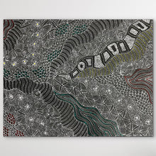 Load image into Gallery viewer, "My Country" Rayleen Pula Price 91cm x 70cm
