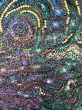 Load image into Gallery viewer, "Minyma Malilu" by Carolanne Ken - alternate view, original Aboriginal painting, 119cm x 79cm
