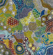 Load image into Gallery viewer, &quot;My Country (Utopia)&quot; Janet Golder Kngwarreye 96cm x 92cm
