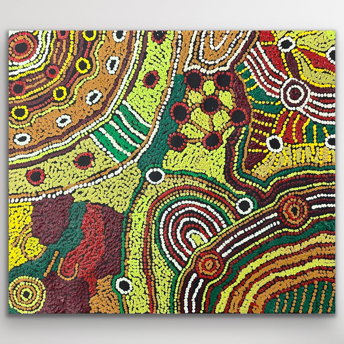 "Minyma Kutjara" Cassyanne Woods 58cm x 49cm
