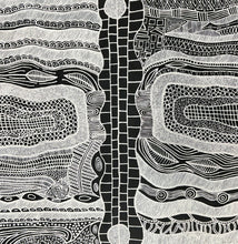 Load image into Gallery viewer, "Mina Mina Dreaming" original Aboriginal painting by Alice Granites Napanangka, 103cm x 101cm - authentic Indigenous Australian artwork
