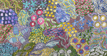 Load image into Gallery viewer, "Awelye" original Aboriginal painting by Karen Bird Ngale, 193cm x 104cm - authentic Indigenous Australian artwork
