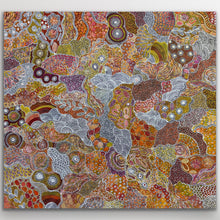 Load image into Gallery viewer, "My Country (Utopia)" original Aboriginal painting by Janet Golder Kngwarreye, 196cm x 184cm - authentic Indigenous Australian artwork
