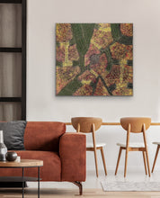 Load image into Gallery viewer, Bush Plum painting displayed in modern living area
