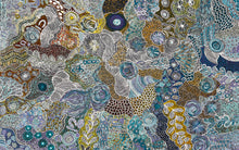 Load image into Gallery viewer, "My Country (Utopia)" original Aboriginal painting by Janet Golder Kngwarreye, 182cm x 116cm - authentic Indigenous Australian artwork
