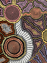 Load image into Gallery viewer, Farron furber close up fotwork with purple and red tones
