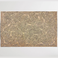 Load image into Gallery viewer, "Tingari" original Aboriginal painting by George Hairbrush Tjungurrayi, 150cm x 95cm - authentic Indigenous Australian artwork
