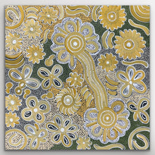 Load image into Gallery viewer, "Bush Flowers" Bernadine Johnson Kemarre 61cm x 61cm
