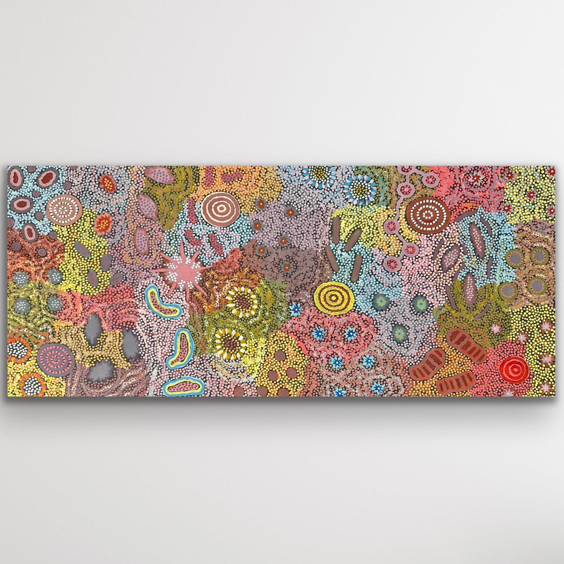 "Grandmother's Country" Michelle Possum Nungurrayi 201cm x 88cm