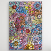 Load image into Gallery viewer, Aboriginal art canvas Grandmother&#39;s Country by Michelle Possum Nungurrayi
