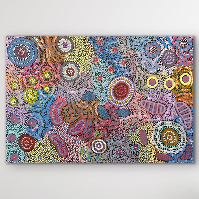 Original Aboriginal painting Grandmother's Country by Michelle Possum Nungurrayi