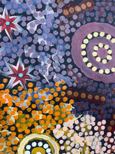 Load image into Gallery viewer, Close up Aboriginal dot painting by Michelle Possum
