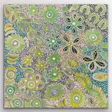Load image into Gallery viewer, "Bush Flowers" Bernadine Johnson Kemarre 61cm x 61cm
