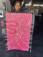 Load image into Gallery viewer, Gwenda Turner in Gallery with Sand Dunes art
