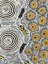 Load image into Gallery viewer, "Budgerigar Dreaming" original Aboriginal painting by Gwenda Nungurrayi Turner, 200cm x 102cm - authentic Indigenous Australian artwork
