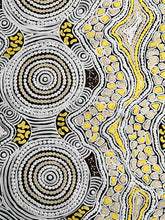 Load image into Gallery viewer, "Budgerigar Dreaming" original Aboriginal painting by Gwenda Nungurrayi Turner, 200cm x 102cm - authentic Indigenous Australian artwork
