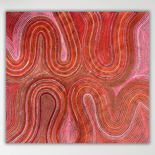 Load image into Gallery viewer, "Sand Dunes (Tali)" Gwenda Turner Nungurrayi 70cm x 75cm full image
