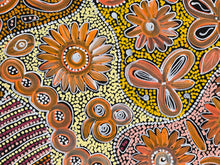 Load image into Gallery viewer, &quot;Bush Flowers&quot; Bernadine Johnson Kemarre 60cm x 60cm
