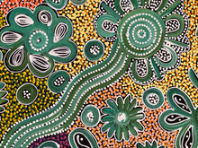 Load image into Gallery viewer, &quot;Bush Flowers&quot; Bernadine Johnson Kemarre 60cm x 60cm
