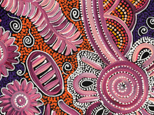 Load image into Gallery viewer, &quot;Bush Flowers&quot; Bernadine Johnson Kemarre 60cm x 60cm
