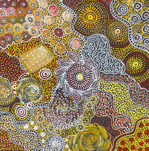 Load image into Gallery viewer, &quot;My Country (Utopia)&quot; Janet Golder Kngwarreye 61cm x 61cm
