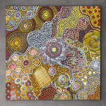 Load image into Gallery viewer, &quot;My Country (Utopia)&quot; Janet Golder Kngwarreye 61cm x 61cm
