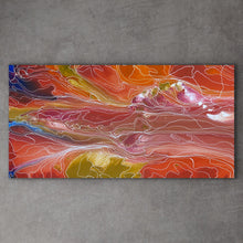 Load image into Gallery viewer, &quot;Pantu (Salt Lake)&quot; Janice Stanley 60cm x 120cm
