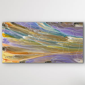 "Pantu (Salt Lake)" Janice Stanley 171cm x 89cm