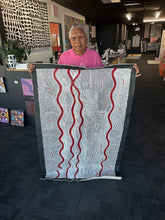 Load image into Gallery viewer, &quot;Ngalyarrpa (Sand Dunes)&quot; Alice Granites Napanangka 87cm x 142cm
